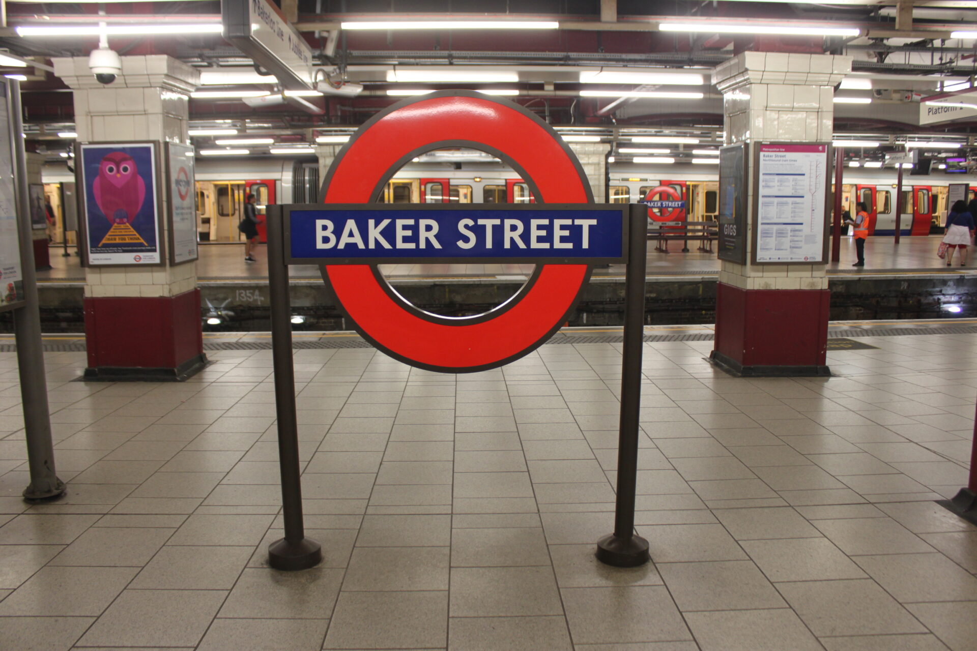 [영국(16)] 런던 지하철(Tube), Baker Street St.
