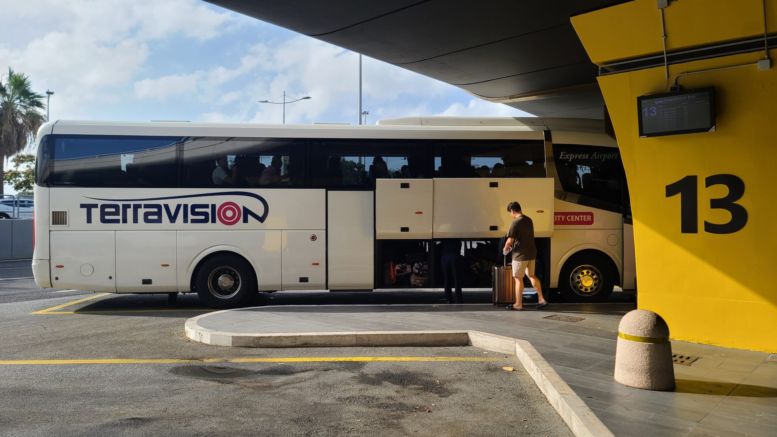 로마 국제공항, 로마에서 테르미니